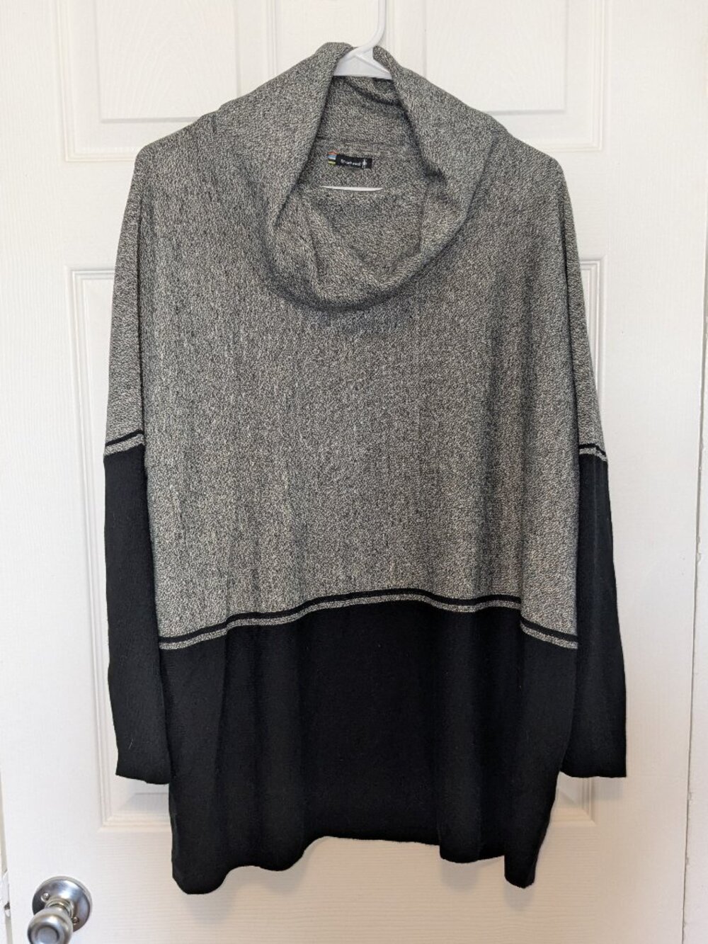 Smartwool Edgewood Tunic Small Merino Wool Cowl Neck Gorpcore Cabin Cape Lounge